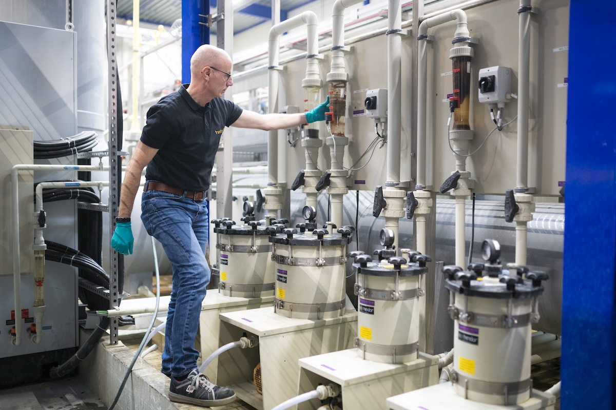 Hendor USA filtration systems filtration systems from Hendor USA in plating line